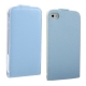 Etui Flip vertical en cuir iPhone 4 et 4S