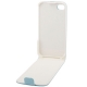 Etui Flip vertical en cuir iPhone 4 et 4S