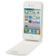 Etui Flip vertical en cuir iPhone 4 et 4S