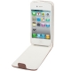 Etui Flip vertical en cuir iPhone 4 et 4S