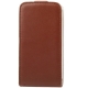 Etui Flip vertical en cuir iPhone 4 et 4S