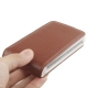 Etui Flip vertical en cuir iPhone 4 et 4S