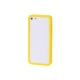 Bumper de protection en silicone pour iPhone 5 jaune
