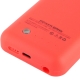 Coque batterie intégrée avec support iPhone 5C couleur rose