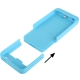 Coque batterie intégrée avec support iPhone 5C couleur bleu