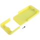 Coque batterie intégrée avec support iPhone 5C couleur jaune