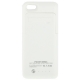 Coque batterie intégrée avec support iPhone 5C couleur blanc