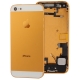 Chassis iPhone 5 avec boutons + ports + nappes pré-montés couleur jaune