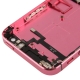 Chassis iPhone 5 avec boutons + ports + nappes pré-montés couleur rose clair