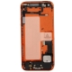 Chassis iPhone 5 avec boutons + ports + nappes pré-montés couleur orange