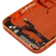 Chassis iPhone 5 avec boutons + ports + nappes pré-montés couleur orange