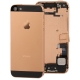 Chassis iPhone 5 avec boutons + ports + nappes pré-montés couleur or rose