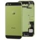 Chassis iPhone 5 avec boutons + ports + nappes pré-montés couleur vert