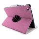 Housse iPad 2 | 3 | 4 avec support en cuir couleur rose