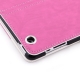 Housse iPad 2 | 3 | 4 avec support en cuir couleur rose
