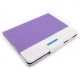 Housse iPad 2 | 3 | 4 avec support en cuir couleur violet