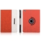 Housse iPad 2 | 3 | 4 avec support en cuir couleur orange