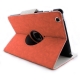 Housse iPad 2 | 3 | 4 avec support en cuir couleur orange