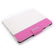 Housse iPad 2 | 3 | 4 avec support en cuir couleur blanc