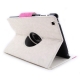 Housse iPad 2 | 3 | 4 avec support en cuir couleur blanc