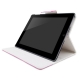 Housse iPad 2 | 3 | 4 avec support en cuir couleur blanc