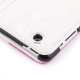 Housse iPad 2 | 3 | 4 avec support en cuir couleur blanc