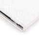 Housse iPad 2 | 3 | 4 avec support en cuir couleur blanc