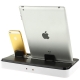 Dock & enceinte iPad | iPhone | iPod couleur argent