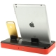 Dock & enceinte iPad | iPhone | iPod couleur rouge