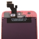 Ecran de remplacement complet iPhone 5 : LCD + dalle tactile + Cadre couleur rose clair