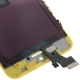 Ecran de remplacement complet iPhone 5 : LCD + dalle tactile + Cadre couleur jaune