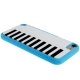 Coque Piano en silicone souple iPod Touch 5g couleur bleu