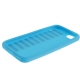 Coque Piano en silicone souple iPod Touch 5g couleur bleu