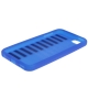 Coque Piano en silicone souple iPod Touch 5g couleur bleu