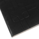 Etui iPad Air en cuir avec porte-cartes couleur noir