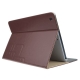 Etui iPad Air en cuir avec porte-cartes couleur marron