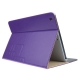 Etui iPad Air en cuir avec porte-cartes couleur violet