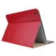 Etui iPad Air en cuir avec porte-cartes couleur rouge
