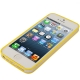 Bumper transparent iPhone 5/5S couleur jaune