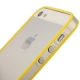 Bumper transparent iPhone 5/5S couleur jaune