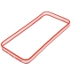 Bumper transparent iPhone 5/5S couleur rouge