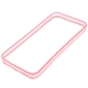 Bumper transparent iPhone 5/5S couleur rose