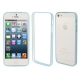 Bumper transparent iPhone 5/5S couleur bleu