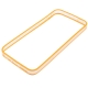 Bumper transparent iPhone 5/5S couleur orange