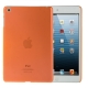 Coque iPad mini transparente couleur orange