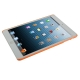 Coque iPad mini transparente couleur orange