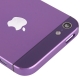 Châssis iPhone 5 Logo Apple LED lumineux couleur violet