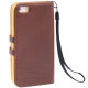 Etui en cuir avec porte-cartes iPhone 5 couleur marron