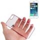 Coque iPhone 5/5S transparente oiseau couleur rose