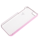 Coque iPhone 5/5S transparente oiseau couleur rose